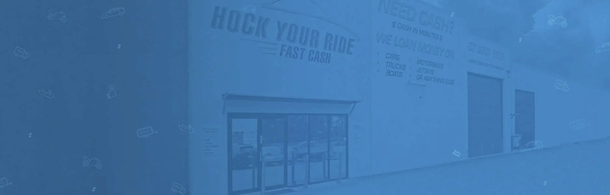 Hock Your Ride Banner