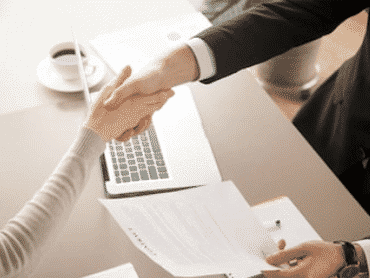 secured bad credit loans with contract and handshake